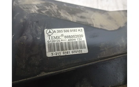 Electroventilator gmv a2035000193kz Mercedes Benz C-Class W203 (2000 - 2004) - imagine 3