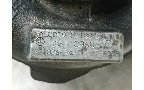 Turbo turbina a6110960999 Mercedes Benz C-Class W203 (2000 - 2004) - imagine 3