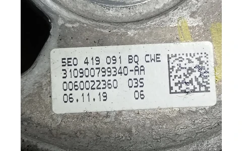 Volan in 3 spite cu comenzi 5e0419091bq Skoda Octavia 3 (facelift) (2017 - 2020) - imagine 3