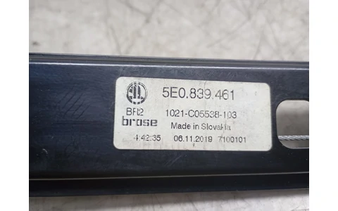Macara geam stanga spate 5e0839461 Skoda Octavia 3 (facelift) (2017 - 2020) - imagine 3