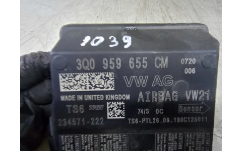 Calculator airbag 3Q0959655cm Skoda Octavia 3 (facelift) (2017 - 2020) - imagine 3