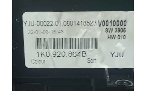 Ceasuri de bord 1k0920864B Volkswagen Golf 5 (2003 - 2009) - imagine 3
