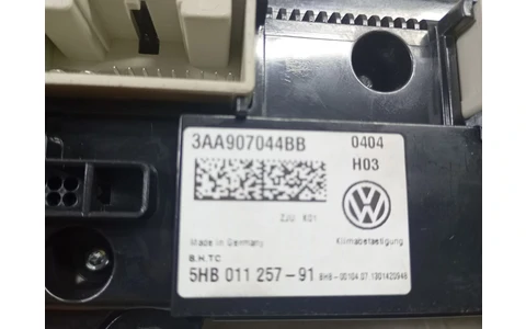 Panou clima ac 3aa907044bb Volkswagen Passat B7 (2010 - 2015) - imagine 3