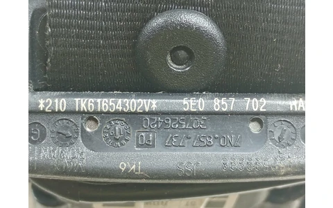 Centura siguranta dreapta fata 5e0857702 Skoda Octavia 3 (facelift) (2017 - 2020) - imagine 2