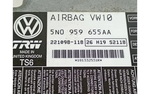 Calculator airbag 5n0959655aa Volkswagen Passat B7 (2010 - 2015) - imagine 3