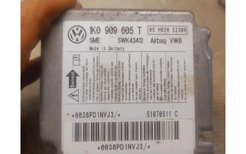 Calculator airbag 1k0909605T Volkswagen Golf 5 (2003 - 2009) - imagine 3