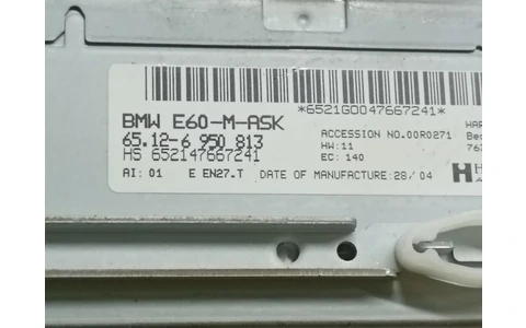Radio cd 65126 BMW Seria 5 E60/E61 (2003 - 2007) - imagine 3