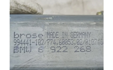 Motoras geam dreapta fata 6922268 BMW Seria 5 E60/E61 (2003 - 2007) - imagine 3