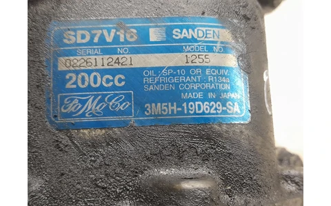 Compresor clima ac 3M5H-19D629-sa Ford Focus 2 (2004 - 2008) - imagine 3