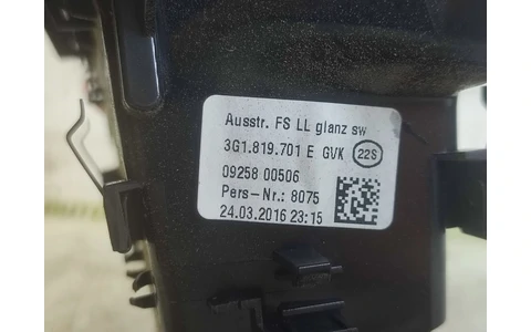 Grila ventilatie bord 3g1819701e Volkswagen Passat B8 (2014 - 2020) - imagine 3