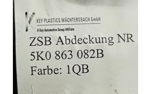 Scrumiera 5k0857961a Volkswagen Golf 6 (2008 - 2015) - imagine 4
