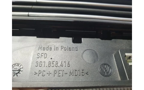 Grila ventilatie bord 3g1858416 Volkswagen Passat B8 (2014 - 2020) - imagine 3