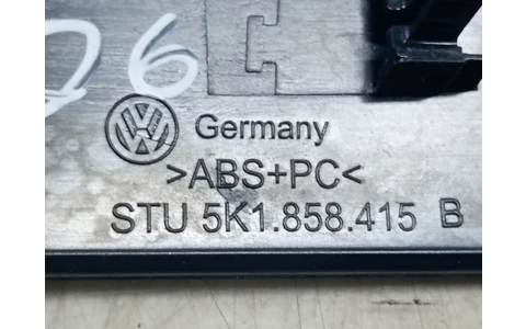 Ornament bord 5k1858415b Volkswagen Golf 6 (2008 - 2015) - imagine 3