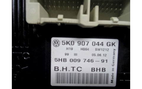 Panou clima ac 5k1858415b Volkswagen Golf 6 (2008 - 2015) - imagine 3