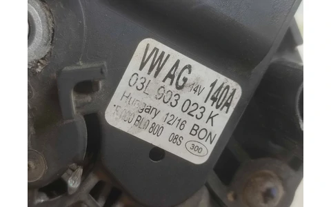 Alternator 03l903023k Volkswagen Passat B8 (2014 - 2020) - imagine 3