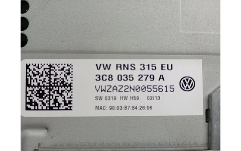 Navigatie 3c8035279a Volkswagen Golf 6 (2008 - 2015) - imagine 4