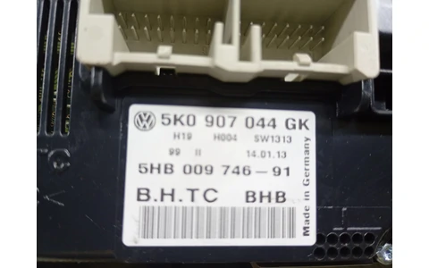 Panou clima ac 5k0907044gk Volkswagen Golf 6 (2008 - 2015) - imagine 3