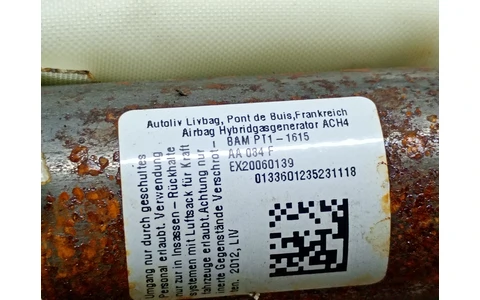 Airbag cortina stanga 1k9880741f Volkswagen Golf 6 (2008 - 2015) - imagine 2