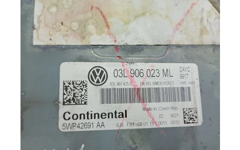 Calculator motor ECU 03L906023ml Volkswagen Golf 6 (2008 - 2015) - imagine 3