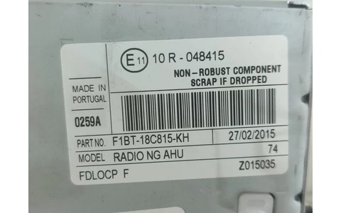 Radio cd f1bt-18c815-kh Ford Focus 3 (facelift) (2014 - 2020) - imagine 4