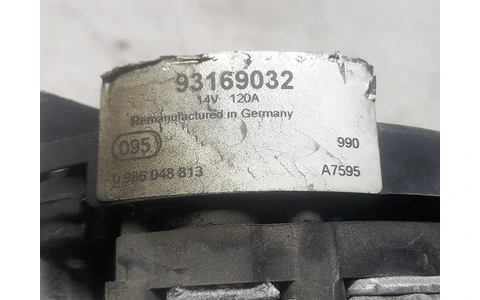 Alternator 93169032 Opel Astra H (2004 - 2007) - imagine 3