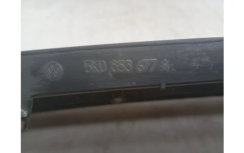 Grila bara fata 5k0853677a Volkswagen Golf 6 (2008 - 2015) - imagine 3