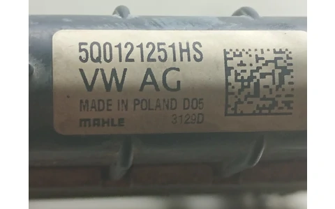 Radiator apa 5Q0121251hs Skoda Octavia 3 (facelift) (2017 - 2020) - imagine 2