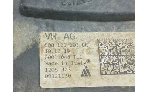 Electroventilator gmv 5Q0121203 Skoda Octavia 3 (facelift) (2017 - 2020) - imagine 3
