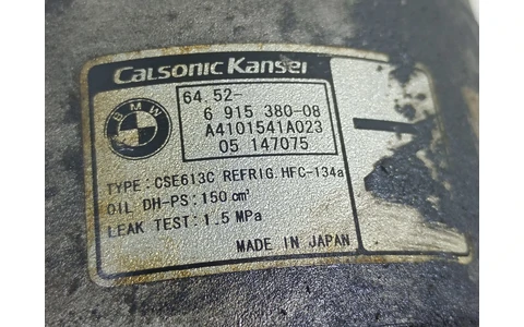 Compresor clima ac 6915380-08 BMW Seria 3 E90 (2004 - 2010) - imagine 3