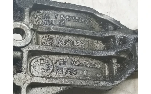 Suport motor 7505980 BMW Seria 3 E90 (2004 - 2010) - imagine 3