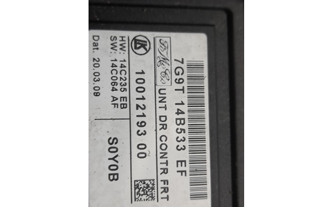 Modul confort usa fata dreapta 7g9t14b533 Ford Mondeo MK4 (2007 - 2010) - imagine 3
