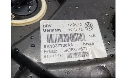 Macara geam dreapta fata 5k1837730aa Volkswagen Golf 6 (2008 - 2015) - imagine 4