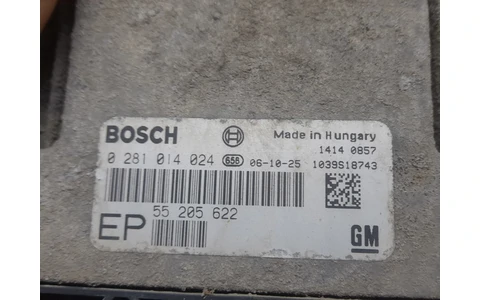Calculator motor ECU 0281014024 Opel Astra H (2004 - 2007) - imagine 3