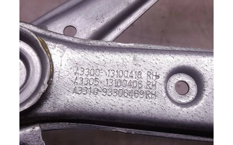 Macara geam dreapta fata A3300-13100418 Opel Astra H (2004 - 2007) - imagine 3