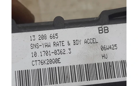 Senzor ESP 101701-03623 Opel Astra H (2004 - 2007) - imagine 3