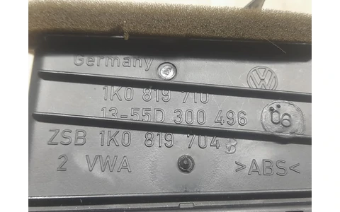 Grila ventilatie bord 1k0819710 Volkswagen Golf 5 (2003 - 2009) - imagine 3