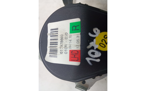 Centura siguranta dreapta fata 617978600 Volkswagen Golf 6 (2008 - 2015) - imagine 3
