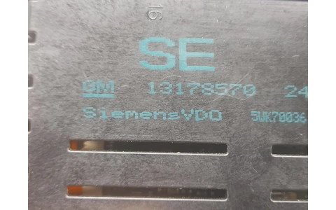 Display bord 13178570 Opel Astra H (2004 - 2007) - imagine 3