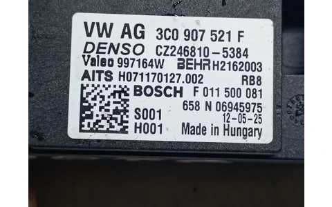 Rezistenta trepte 3c0907521f Volkswagen Golf 6 (2008 - 2015) - imagine 3