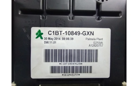 Ceasuri de bord c1bt 10849gxn Ford Fiesta 6 (facelift) (2013 - 2020) - imagine 3