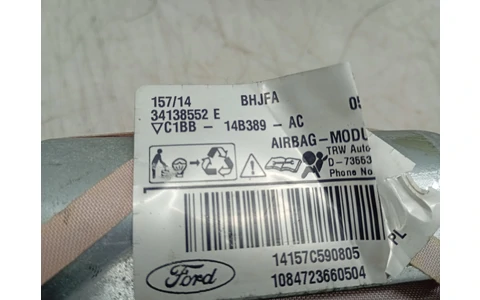Airbag cortina dreapta c1bb-14b389ac Ford Fiesta 6 (facelift) (2013 - 2020) - imagine 3