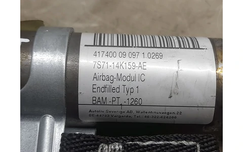Airbag cortina dreapta 7s71-14k159-ae Ford Mondeo MK4 (2007 - 2010) - imagine 3