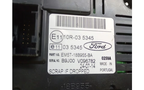 Display bord e1110r-035345 Ford Focus 3 (2011 - 2015) - imagine 3