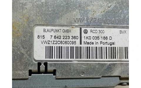 Radio cd 7642223360 Volkswagen Touran 1 (facelift) (2006 - 2010) - imagine 3