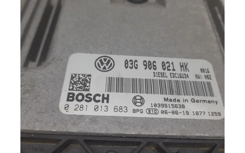 Calculator motor ECU 03G906021 Volkswagen Touran 1 (facelift) (2006 - 2010) - imagine 3