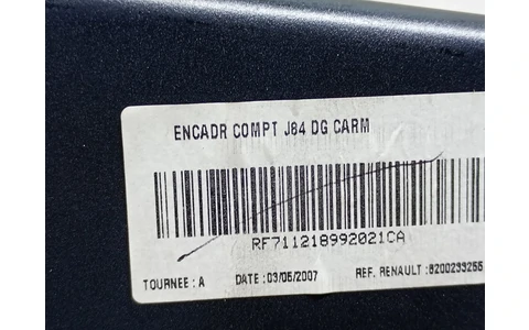 Ornament bord 8200233255 Renault Scenic 2 (facelift) (2006 - 2010) - imagine 3