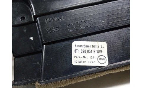 Grila ventilatie bord 8T1820951e Audi A4 B8/8K (facelift) (2011 - 2016) - imagine 3