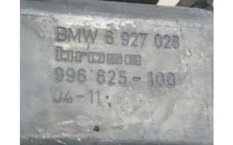 Motoras geam dreapta fata 6927028 BMW Seria 3 E90 (2004 - 2010) - imagine 3