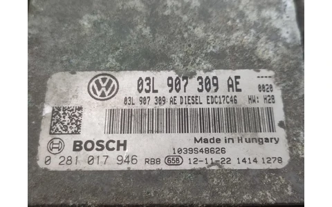 Calculator motor ECU 03l907309ae Volkswagen Passat CC 1 (facelift) (2012 - 2017) - imagine 2