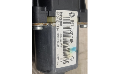 Motoras geam dreapta spate 827303178R Renault Scenic 3 (2009 - 2012) - imagine 3